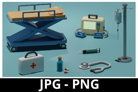 3d Rendered Paramedic Set: A Comprehensive Guide for Designers and Medical Professionals