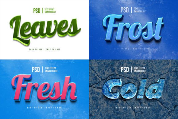 3d Typography Text Effect for Creative Projects