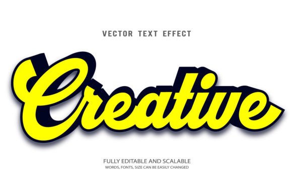 Exploring the Power of Creative Editable Text Effect Vector 3d